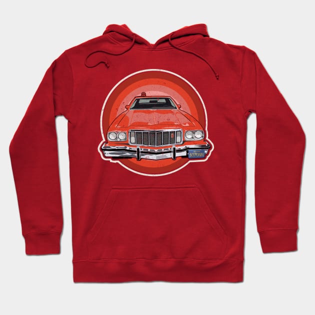 Gran Torino (Starsky's car) Hoodie by BOEC Gear